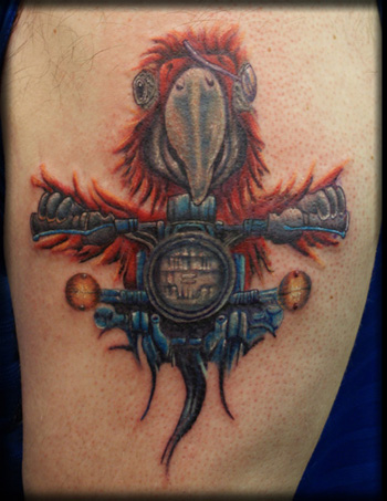 Tattoos - Parrot Cruising - 33683
